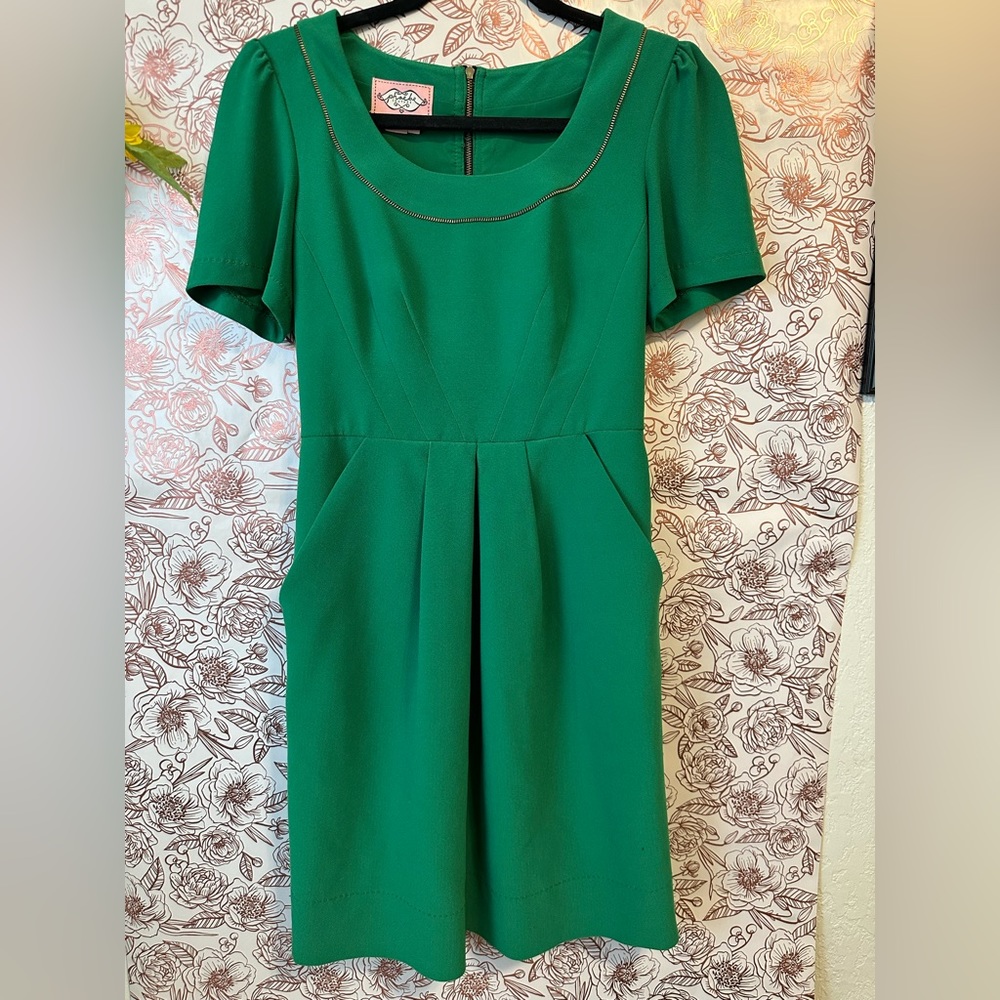 Phoebe couture green dress